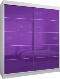 szafa-melissa-2d-170-x-205-biala-lacobel-fiolet