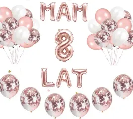 zestaw-balony-cyfra-8-lat-urodziny-rose-gold