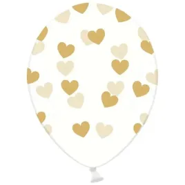 balon-transparentny-14-zlote-serca-6-szt