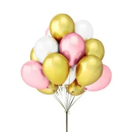 balony-lateks-pastel-mix-roz-bialy-zloty-25szt