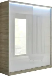 szafa-melissa-140-x-250-bialy-lacobel-sonoma