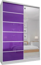 szafa-180-x-250-biala-lustro-fioletowy-lacobel