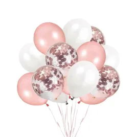 balony-urodzinowe-z-konfetti-gold-rose-biale-x15