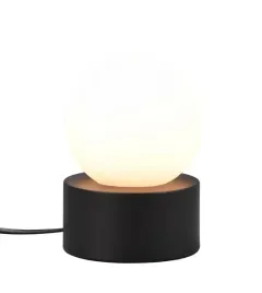 lampa-stolowa-nocna-biala-szklana-kula-czarna-rl