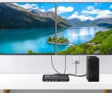 konsola-kvm-hdmi-2-0-przelacznik-switch-2-monitory-stan-nowy-stan-opakowania-oryginalne