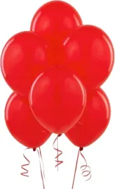 balony-pastelowe-czerwone-urodziny-25cm-10szt