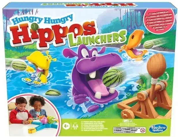 hasbro-gra-zrecznosciowa-glodne-hipcie-hungry-hippos-launchers-z-wyrzutnia