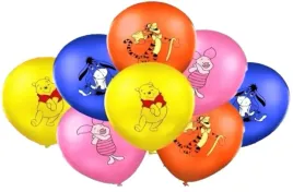 balon-balony-zestaw-kubus-puchatek-urodziny-8szt