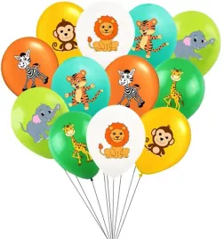 balony-zestaw-zwierzaki-zwierzeta-zoo-safari-12szt