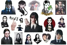 tatuaze-zmywalne-dla-dzieci-wednesday-addams-cg507