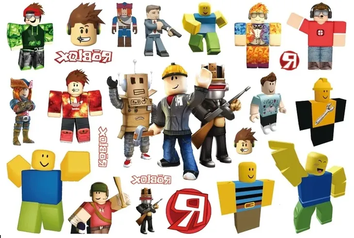 TATUAŻE ZMYWALNE DLA DZIECI ROBLOX CG345