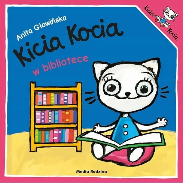 Książeczka KICIA KOCIA W BIBLIOTECE