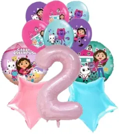 balony-zestaw-foliowy-koci-domek-gabi-17szt