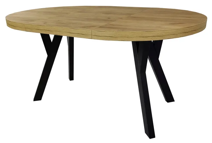 stol-okragly-rozkladany-dab-hamilton-egger-110-210-material-drewno