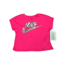 bluzka-dziewczynka-krotki-rekaw-nike-3-4-lata