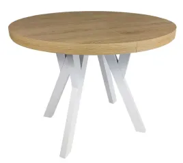 stol-okragly-rozkladany-dab-sloneczny-100-200-cm