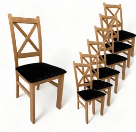 8x-krzeslo-tapicerowane-krzyzak-dab-craft-czarny