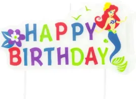 swieczka-urodzinowa-happy-birthday-syrenka-ariel-arielka-na-tort-ozdoba
