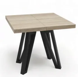 stol-kwadrat-metal-sonoma-rozsuwany-90x90-190-cm