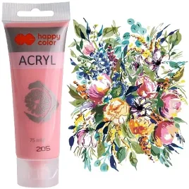 farba-akrylowa-happy-color-tubka-75-ml-roz-pudrowy-pastelowy-nr-205