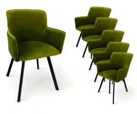 6x-krzeslo-tapicerowane-fotelowe-wiki-czarne-nozki-zielony-material