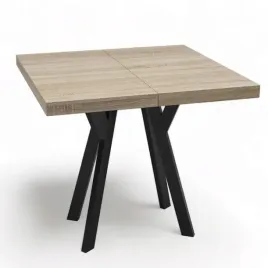 stol-kwadrat-czarny-sonoma-90x90-rozkladany-do-190