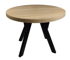 stol-okragly-solidny-nierozkladany-sonoma-o90-cm