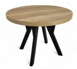 stol-okragly-solidny-rozkladany-czarny-dab-halifax-naturalny-o100-200-cm