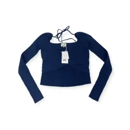 granatowa-bluzka-damska-top-dlugi-rekaw-cami-xs