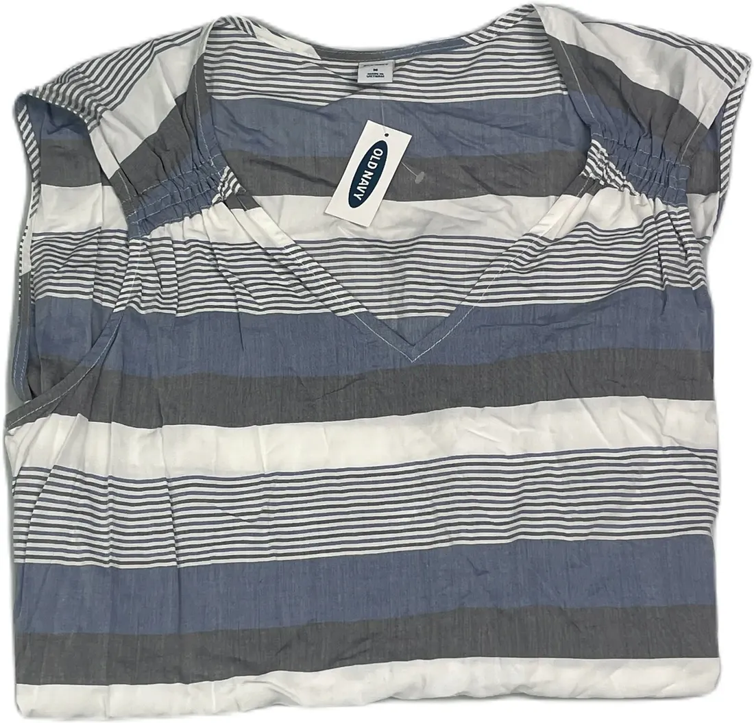 bluzka-damska-bez-rekawkow-old-navy-m-stan-nowy