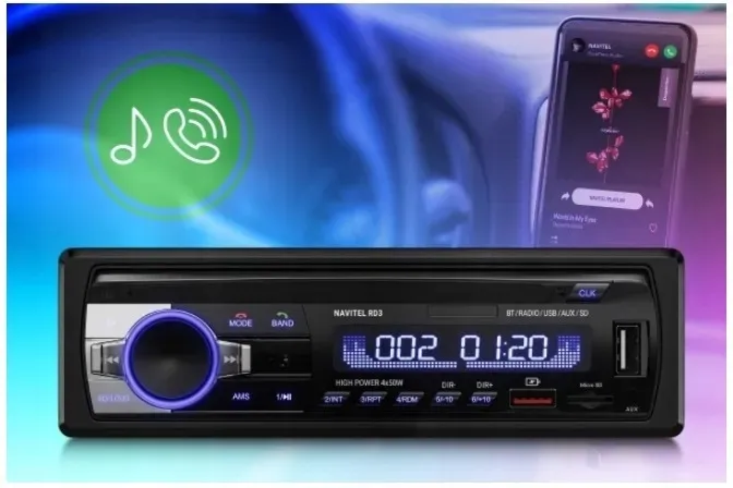 radio-samochodowe-navitel-rd3-rds-1-din-bluetooth-4-0-aux-stan-nowy