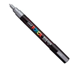 marker-z-farba-plakatowa-uni-posca-pc-3m-srebrny