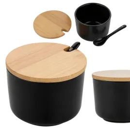 elegancka-cukiernica-z-lyzeczka-10x7-cm-czarna-z-bambusowa-pokrywka