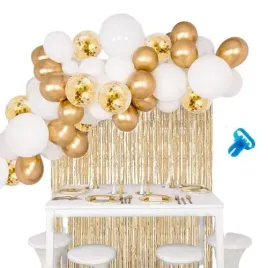 girlanda-balony-zestaw-zloty-chrom-konfetti-zlota-kurtyna-urodziny-komunia