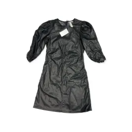 czarna-sukienka-damska-rekaw-3-4-zara-xs