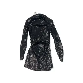 elegancka-blyszczaca-sukienka-damska-rekaw-zara-m