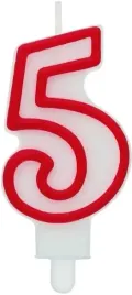 swieczka-urodzinowa-cyfra-5-piatka-czerwona-obwodka-na-tort
