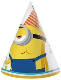 czapeczki-urodzinowe-minionki-urodziny-6szt
