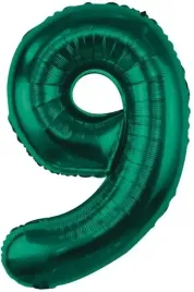 balon-foliowy-cyfra-9-dziewiec-butelkowa-zielen-piksele-hel-85cm