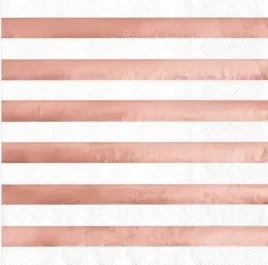serwetki-biale-w-rose-gold-paski-zestaw-10-szt
