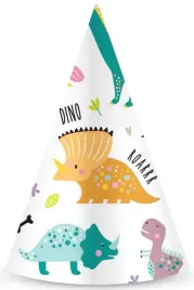 czapeczki-papierowe-dinozaury-dino-triceratops-park-jurajski-urodziny-6szt