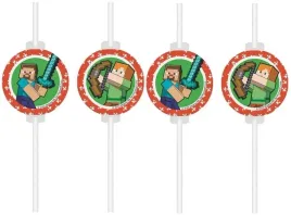 slomki-urodzinowe-minecraft-piksele-creeper-4szt