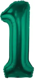 balon-urodzinowy-cyfra-1-jeden-butelkowa-zielen-piksele-urodziny-hel-85cm