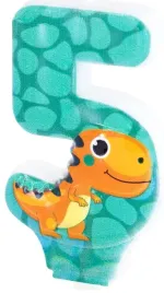 swieczka-cyferka-5-piatka-dinozaur-tort-urodziny