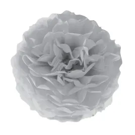 pompon-dekoracyjny-kwiat-bibulowy-szary-25cm