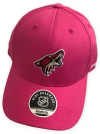 czapka-z-daszkiem-rozowa-reebok-nhl-coyotes-junior