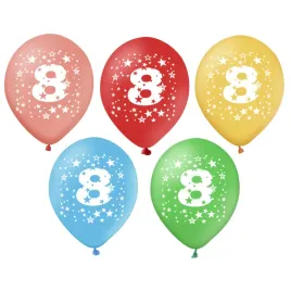 balony-kolorowe-z-cyfra-8-zestaw-5-szt