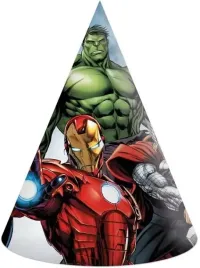 czapeczki-papierowe-avengers-hulk-urodziny-6szt