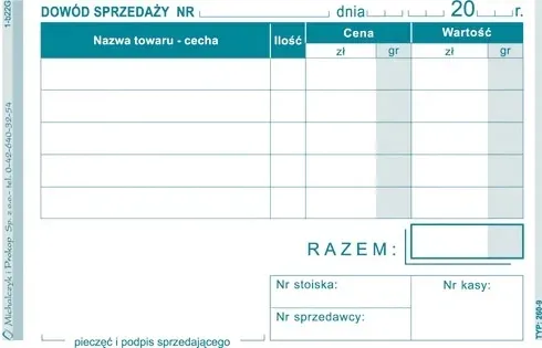 mich-dowod-sprzedazy-a7-stan-nowy