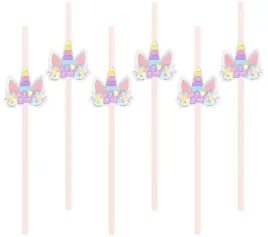slomki-urodzinowe-jednorazowe-jednorozec-unicorn-urodziny-6szt